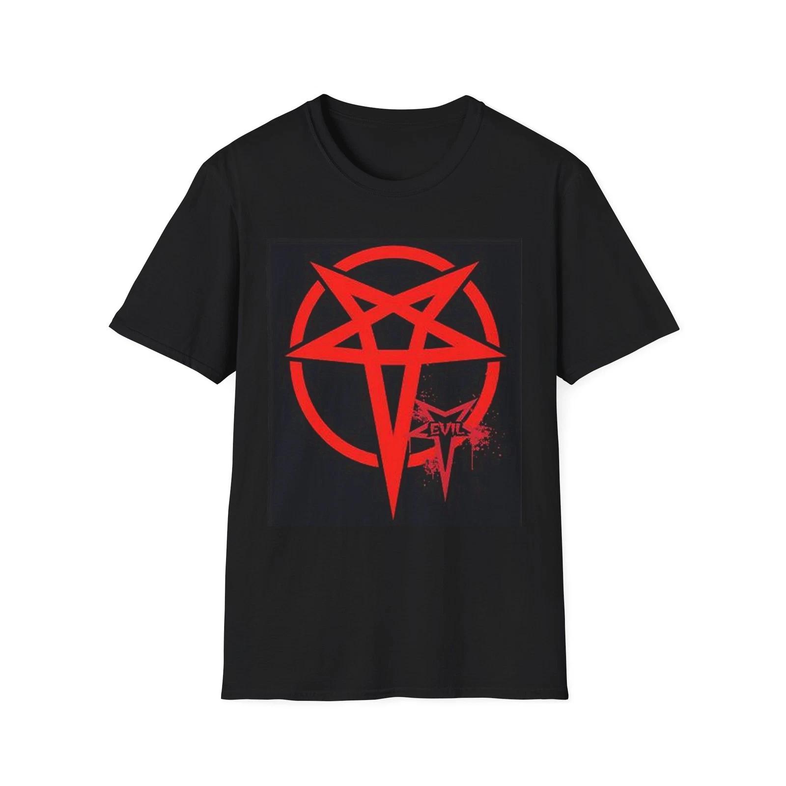 Red Evil Inverted Pentagram T-Shirt Gift Black Tee 4XL
Red Evil Inverted Pentagram T-Shirt Gift Black Tee 4XL