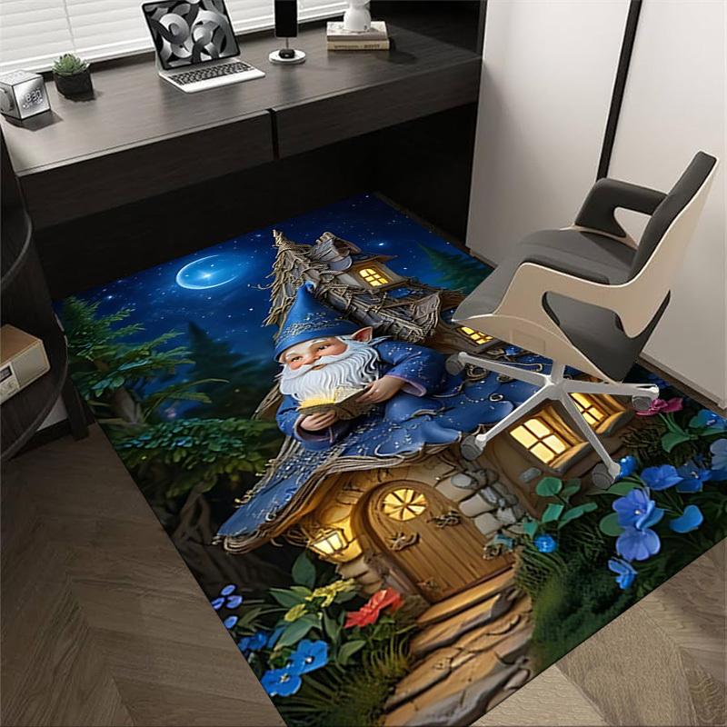 1PC Gnome Night Non-Slip Floor Carpet Compatible for Office&Living Room&Bedroom&Dining room - Flat - Weave Machine-S0368 60cm by 90cm
1PC Gnome Night Non-Slip Floor Carpet Compatible for Office&Living Room&Bedroom&Dining room - Flat - Weave Machine-S0368 60cm by 90cm