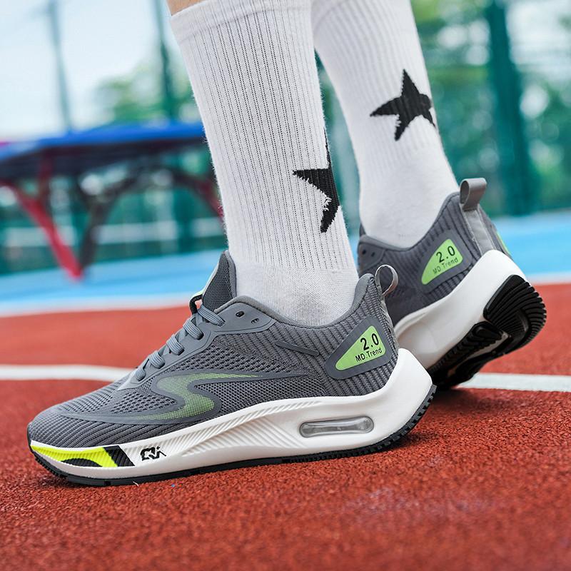 Autumn breathable men s professional marathon shock absorption running shoes stop fashion ultra-light sports skipping rope sports tide shoes 45 сірий колір
Autumn breathable men s professional marathon shock absorption running shoes stop fashion ultra-light sports skipping rope sports tide shoes 45 сірий колір