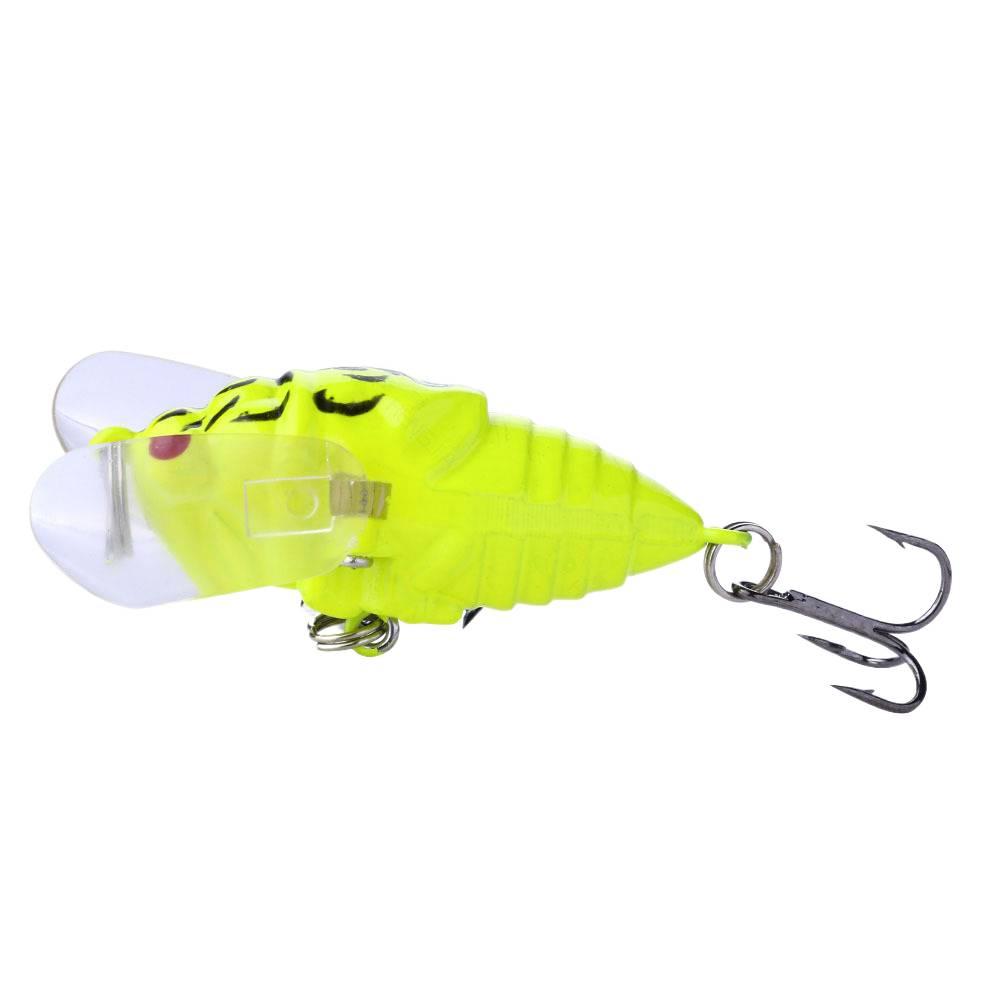 Hengjia Bionic Insect Fake Bait Floating Cicada Lure Freshwater Fish Attractant Fishing Gear for Anglers 4CM-6G-8
Hengjia Bionic Insect Fake Bait Floating Cicada Lure Freshwater Fish Attractant Fishing Gear for Anglers 4CM-6G-8