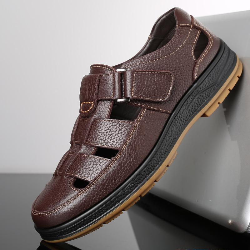 Men s Sandals Summer Hollow Out Breathable Casual Shoes Fashionable Work Non-slip Shoes 44 коричневий
Men s Sandals Summer Hollow Out Breathable Casual Shoes Fashionable Work Non-slip Shoes 44 коричневий