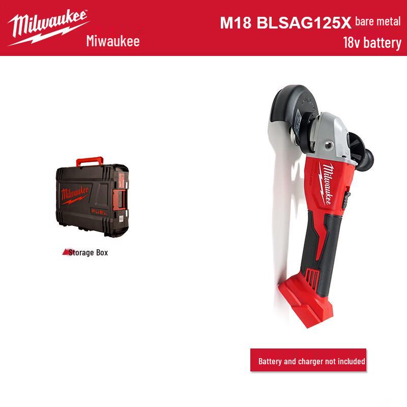 Milwaukee Cordless Brushless Angle Grinder CN plug (adapter included)
Milwaukee Cordless Brushless Angle Grinder CN plug (adapter included)