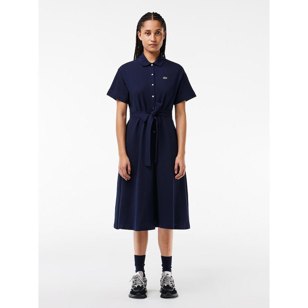 Lacoste Женское платье-поло с короткими рукавами и поясом Ef7923 54g 166 q2nEf7923 54g166 034
Lacoste Женское платье-поло с короткими рукавами и поясом Ef7923 54g 166 q2nEf7923 54g166 034