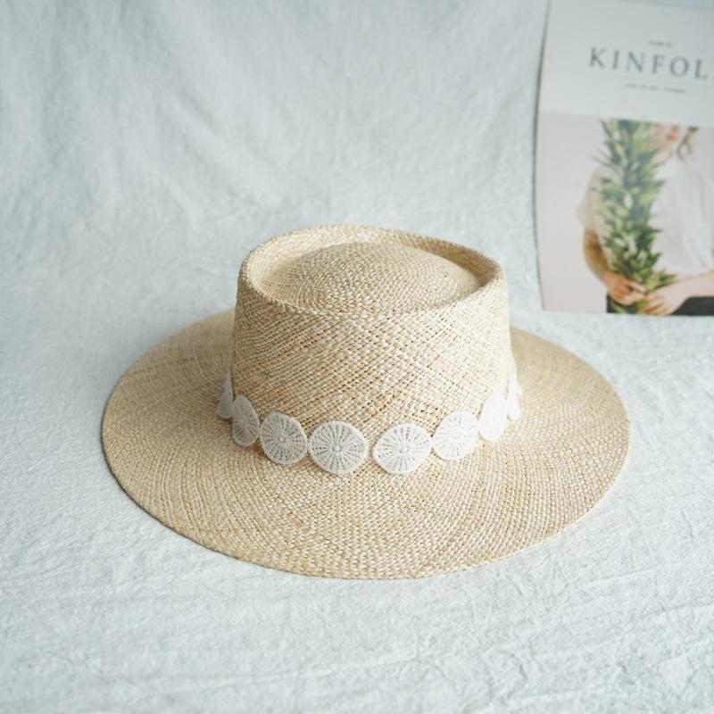 Korea Foreign Trade Japan French Lace Treasure Grass Top Hat Women S Summer French Shade Resort Beach Panama Straw Hat M(56-58cm)
Korea Foreign Trade Japan French Lace Treasure Grass Top Hat Women S Summer French Shade Resort Beach Panama Straw Hat M(56-58cm)