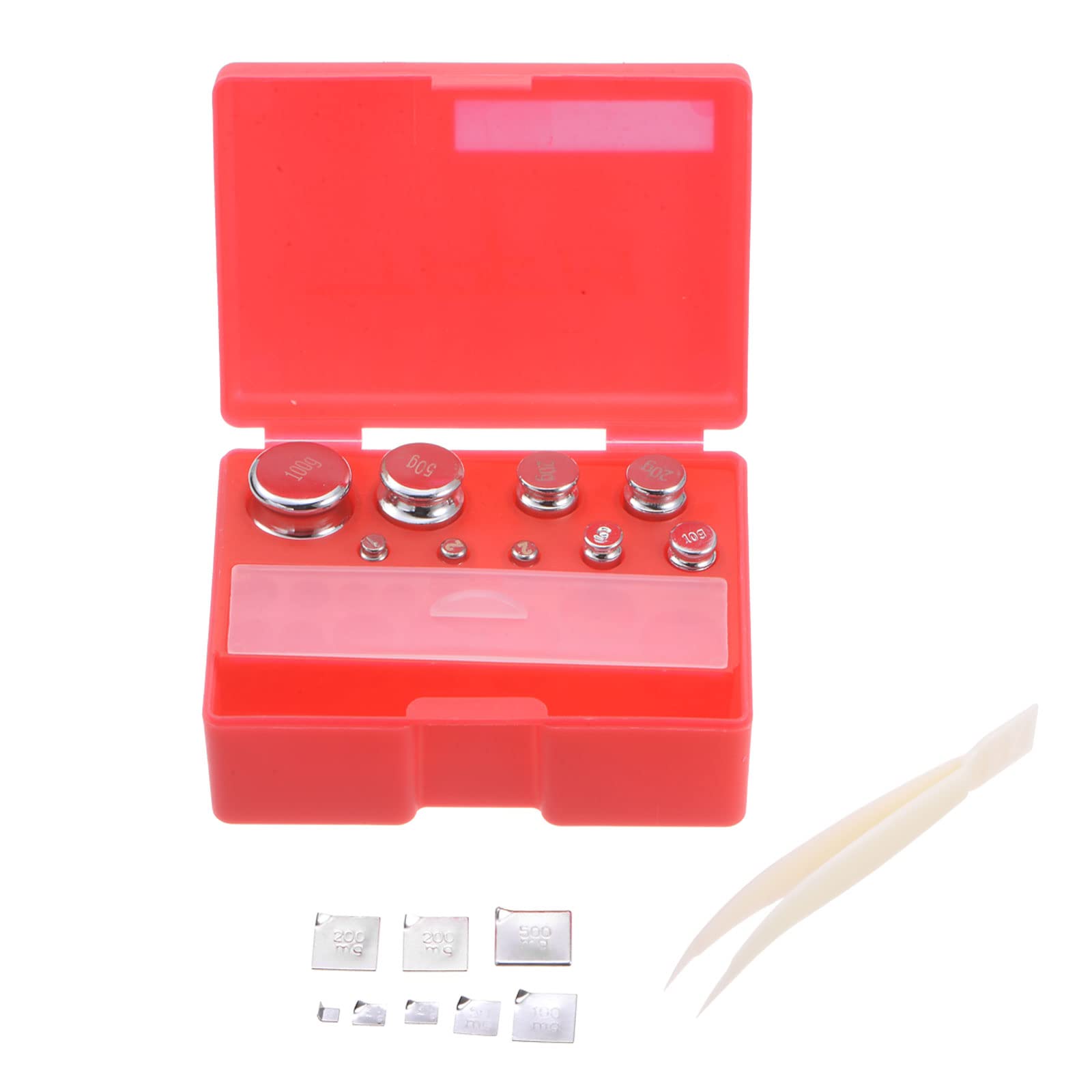 uxcell Calibration Weight Set, M1 Precision, Stainless Steel, for Digital Balances, with Red Box, 17 Pieces
uxcell Calibration Weight Set, M1 Precision, Stainless Steel, for Digital Balances, with Red Box, 17 Pieces