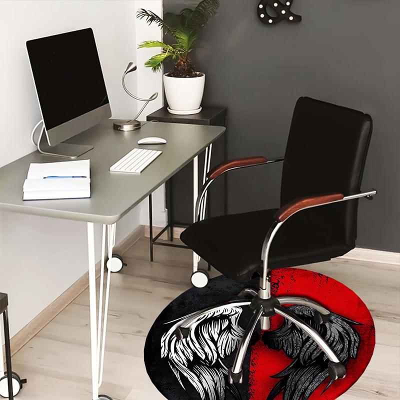1pc Angel Devil Wings Contrast Round carpet, Perfect for Decorating Chairs, Living Rooms, Or Bedrooms, for Living Room.028 80cm by 80cm
1pc Angel Devil Wings Contrast Round carpet, Perfect for Decorating Chairs, Living Rooms, Or Bedrooms, for Living Room.028 80cm by 80cm