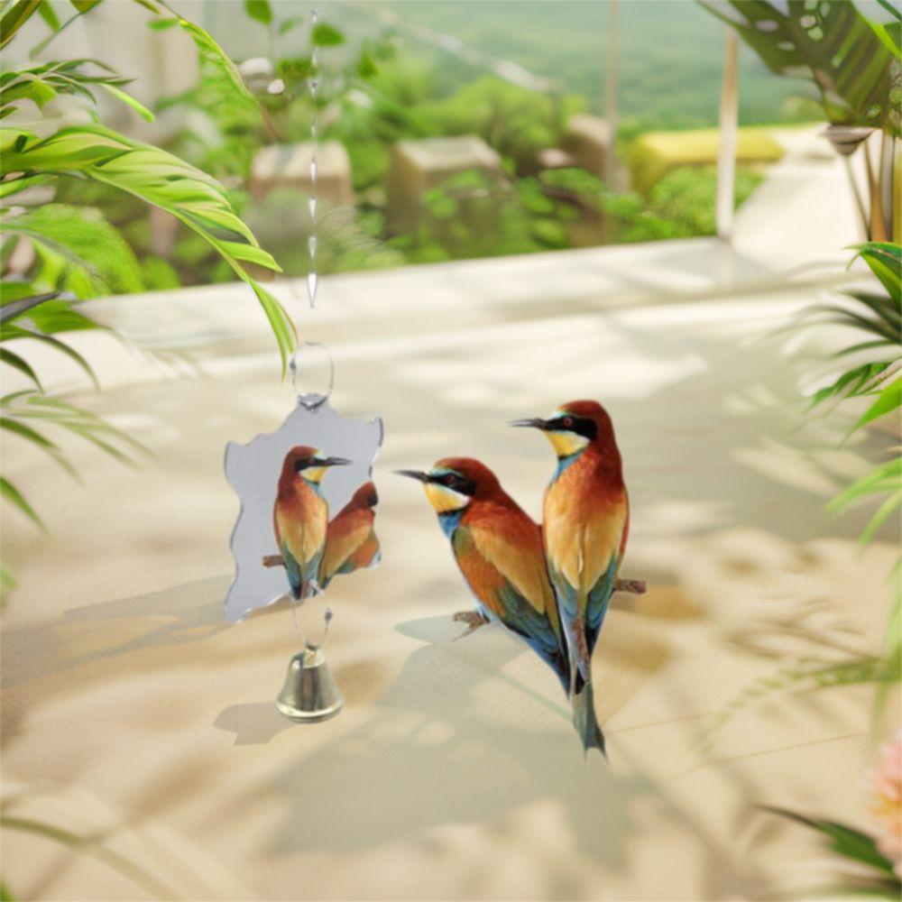 Acrylic Bird Cage Mirror Durable Mirror Bell Hang Parrot Cage Toy for Parakeet Cockatiel Finch 2pcs
Acrylic Bird Cage Mirror Durable Mirror Bell Hang Parrot Cage Toy for Parakeet Cockatiel Finch 2pcs