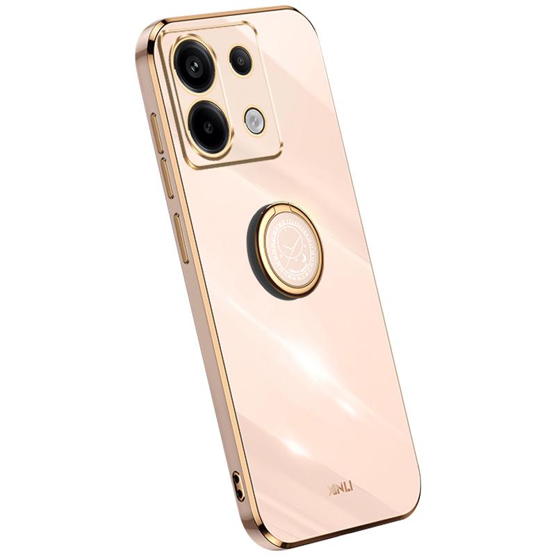 XINLI For Xiaomi Redmi Note 13 Pro 5G/Poco X6 5G Case TPU Phone Back Cover Electroplating Edge with Kickstand Pink
XINLI For Xiaomi Redmi Note 13 Pro 5G/Poco X6 5G Case TPU Phone Back Cover Electroplating Edge with Kickstand Pink