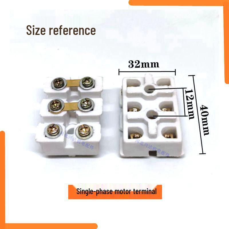 Single-phase Motor Wiring Board Bridge Terminal Copper Connector
Single-phase Motor Wiring Board Bridge Terminal Copper Connector