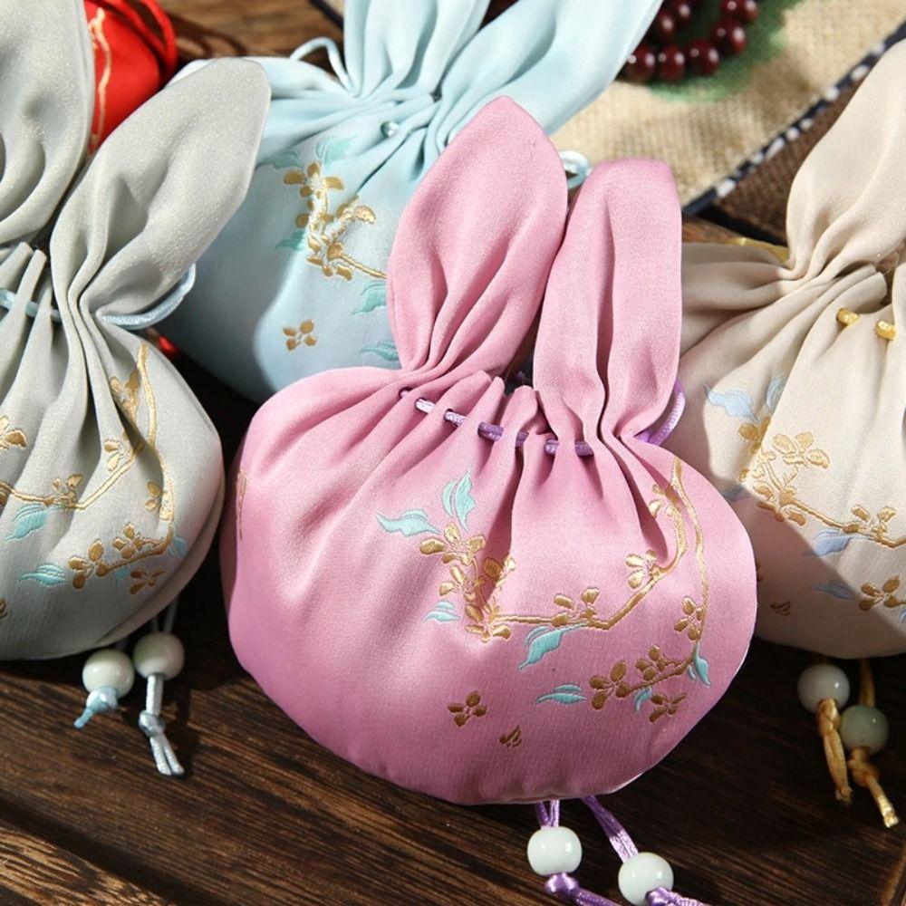 Саше с вышивкой на шнурке, шелковый органайзер для ювелирных изделий, подарочные пакеты с заячьими ушками, органайзер для вечеринок
Саше с вышивкой на шнурке, шелковый органайзер для ювелирных изделий, подарочные пакеты с заячьими ушками, органайзер для вечеринок