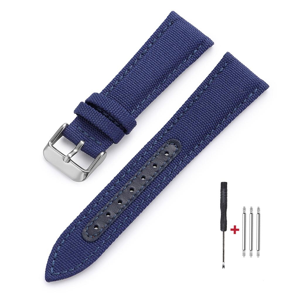 Ремешок для часов из парусины 20 мм 22 мм для Omega для Seiko нейлоновые ремешки с кожаной прострочкой быстросъемный браслет ремешок для смарт-часов 22mm
Ремешок для часов из парусины 20 мм 22 мм для Omega для Seiko нейлоновые ремешки с кожаной прострочкой быстросъемный браслет ремешок для смарт-часов 22mm