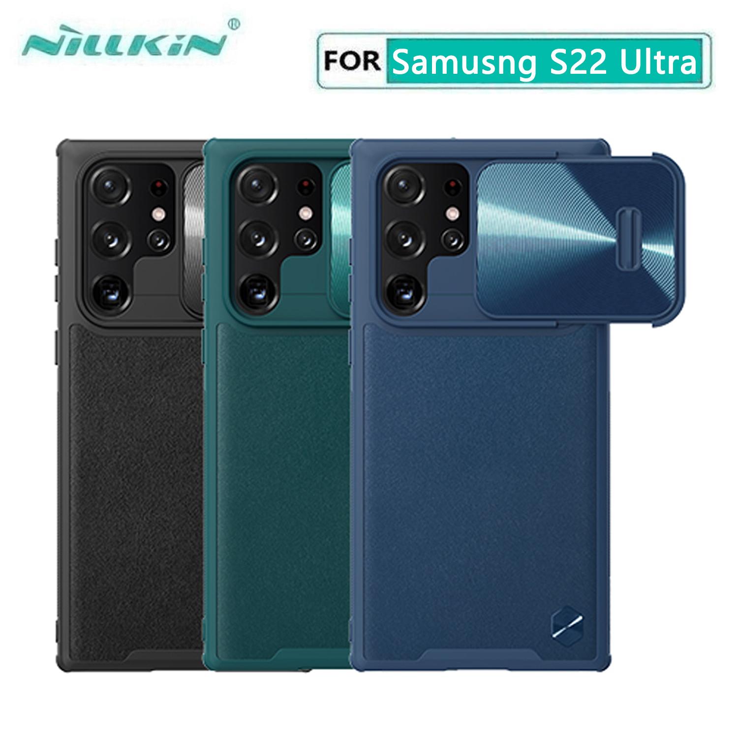 Чехол NILLKIN с текстурированным нейлоновым волокном для Samsung S22 Ultra, защитный чехол для камеры
Чехол NILLKIN с текстурированным нейлоновым волокном для Samsung S22 Ultra, защитный чехол для камеры