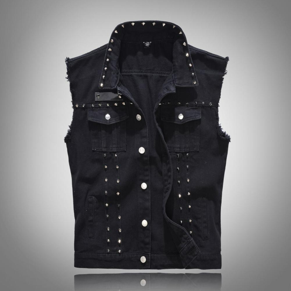 Men s Spring, Summer and Autumn Black Large Size Vest Motorcycle Rivet Vest Slim Waistcoat Vest 6XL чорний
Men s Spring, Summer and Autumn Black Large Size Vest Motorcycle Rivet Vest Slim Waistcoat Vest 6XL чорний