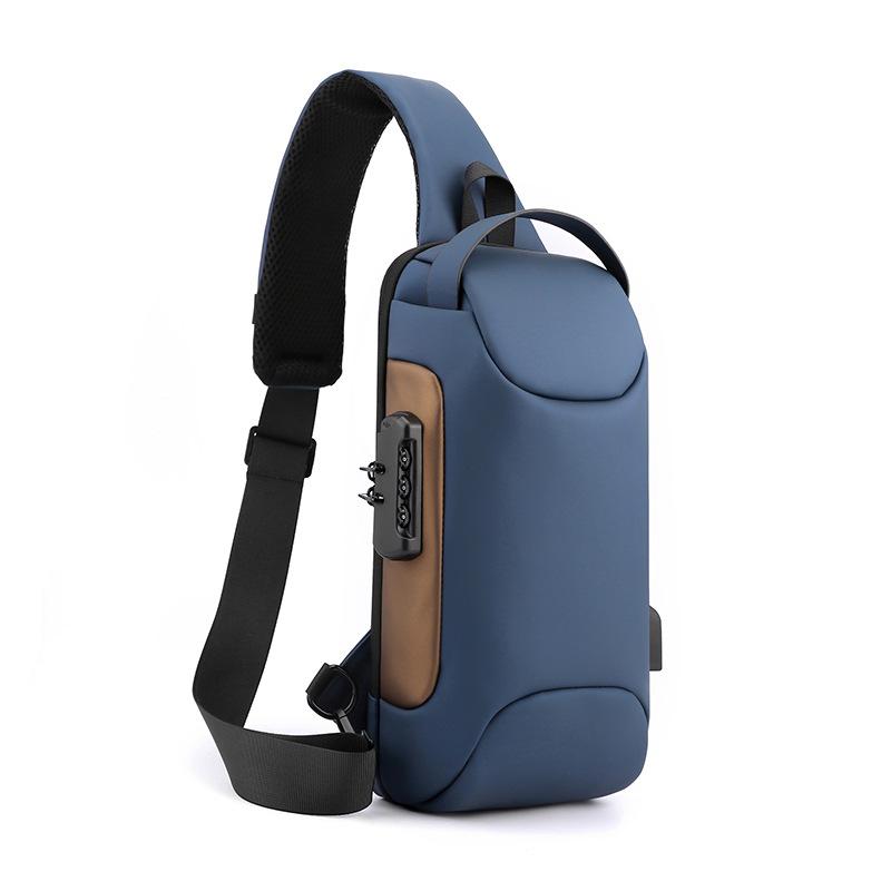 TS JYL laptop bag,Men Crossbody Bag Anti-Theft Lock Oxford Cloth Sports Shoulder Chest Bag OneSize синій
TS JYL laptop bag,Men Crossbody Bag Anti-Theft Lock Oxford Cloth Sports Shoulder Chest Bag OneSize синій