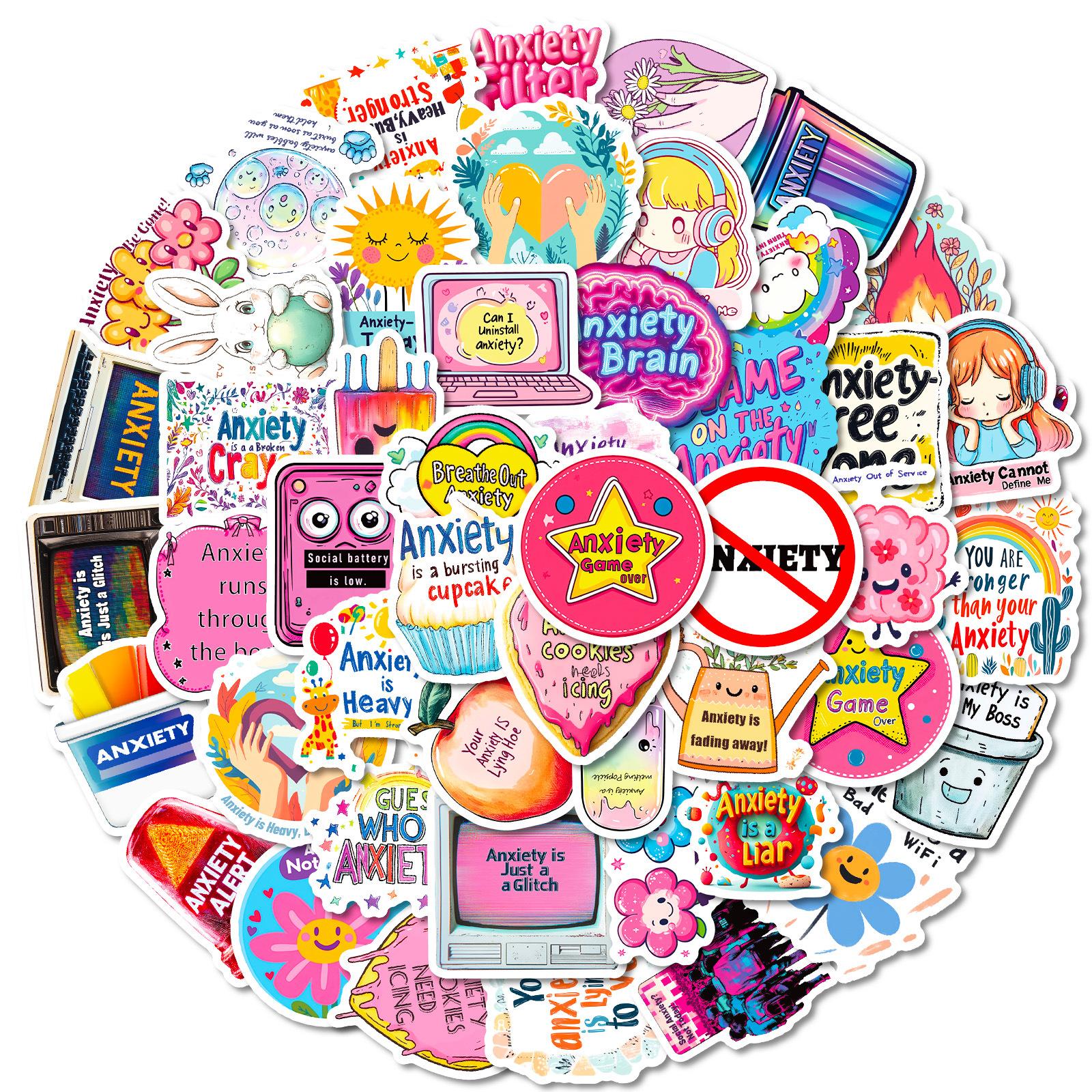 New 50 Anxious Text Cartoon Graffiti Stickers Shein Fresh Style Decorative Stickers
New 50 Anxious Text Cartoon Graffiti Stickers Shein Fresh Style Decorative Stickers