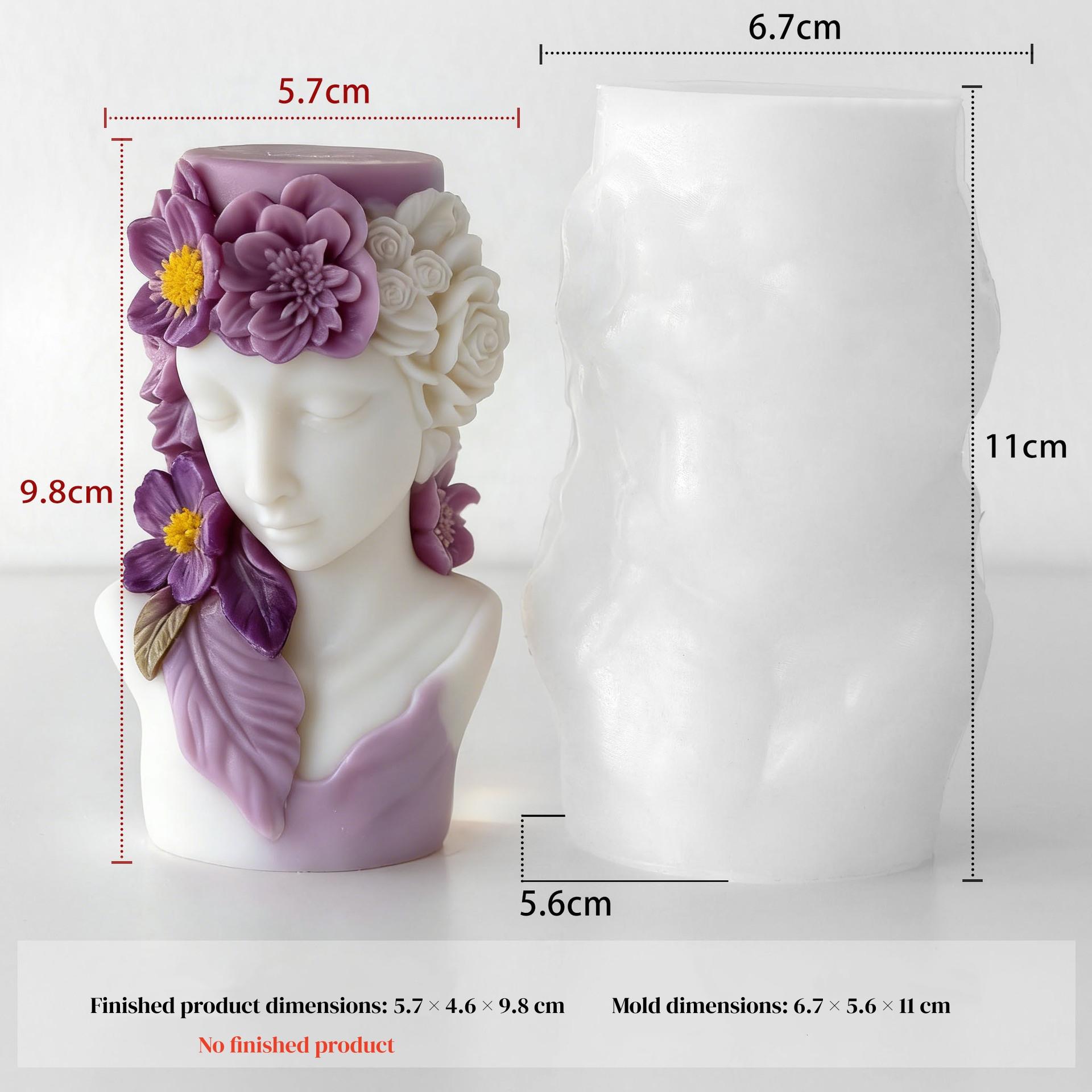 Floral Portrait Relief Aromatherapy Candle Silicone Mold DIY Flower Cylinder Handmade Aromatherapy Expanding Stone
Floral Portrait Relief Aromatherapy Candle Silicone Mold DIY Flower Cylinder Handmade Aromatherapy Expanding Stone