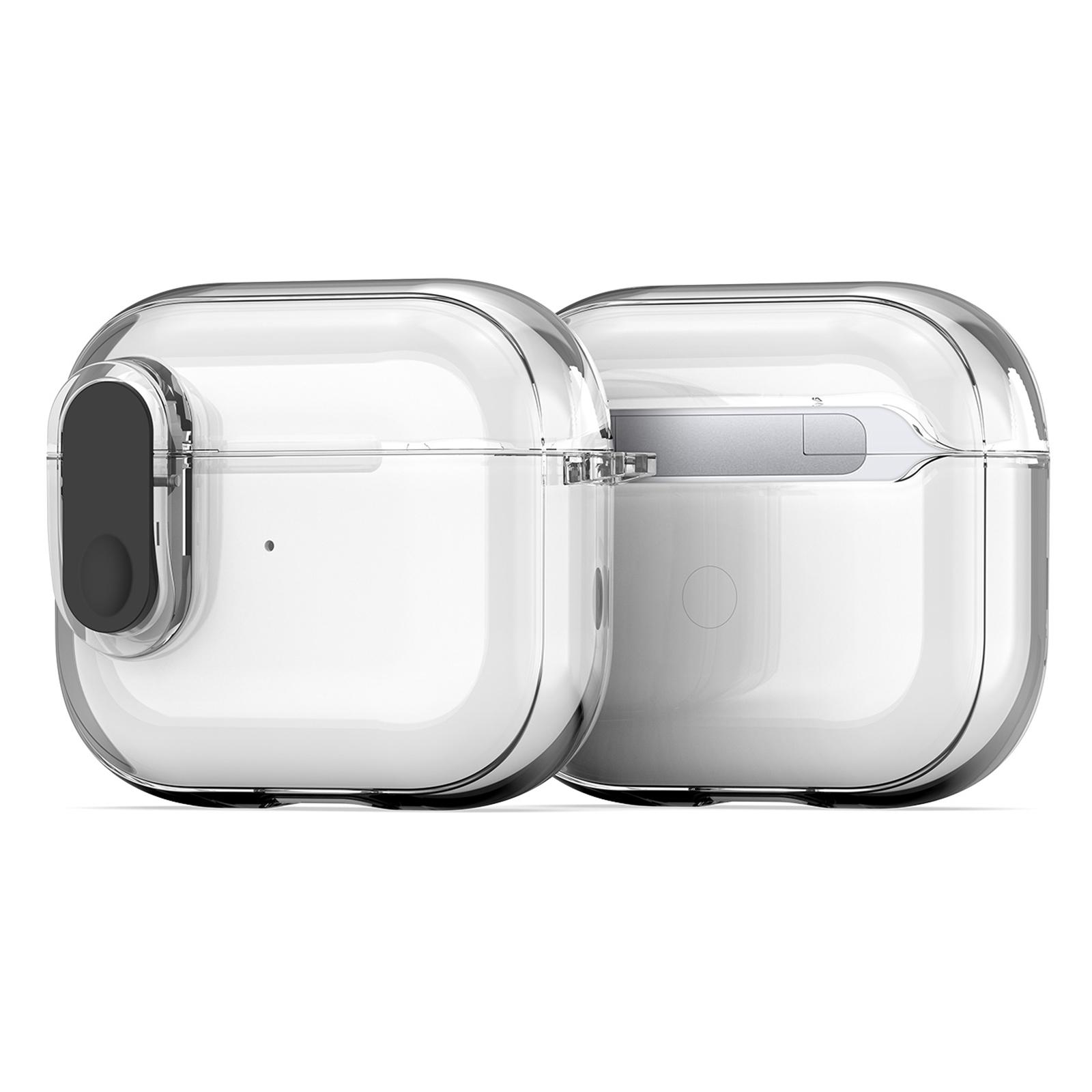 DUX DUCIS PECL Series for Apple AirPods 3 Earphone Case Lock Design Earbud Cover with Hanging Hook Clear
DUX DUCIS PECL Series for Apple AirPods 3 Earphone Case Lock Design Earbud Cover with Hanging Hook Clear