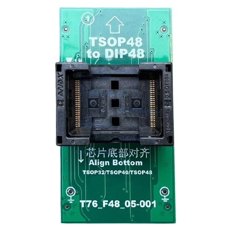 TSOP32 TSOP40 TSOP48 Chip Programming Adapter For DIP48 Package Chip Ensuring Optimaled T76 Programmer 1
TSOP32 TSOP40 TSOP48 Chip Programming Adapter For DIP48 Package Chip Ensuring Optimaled T76 Programmer 1