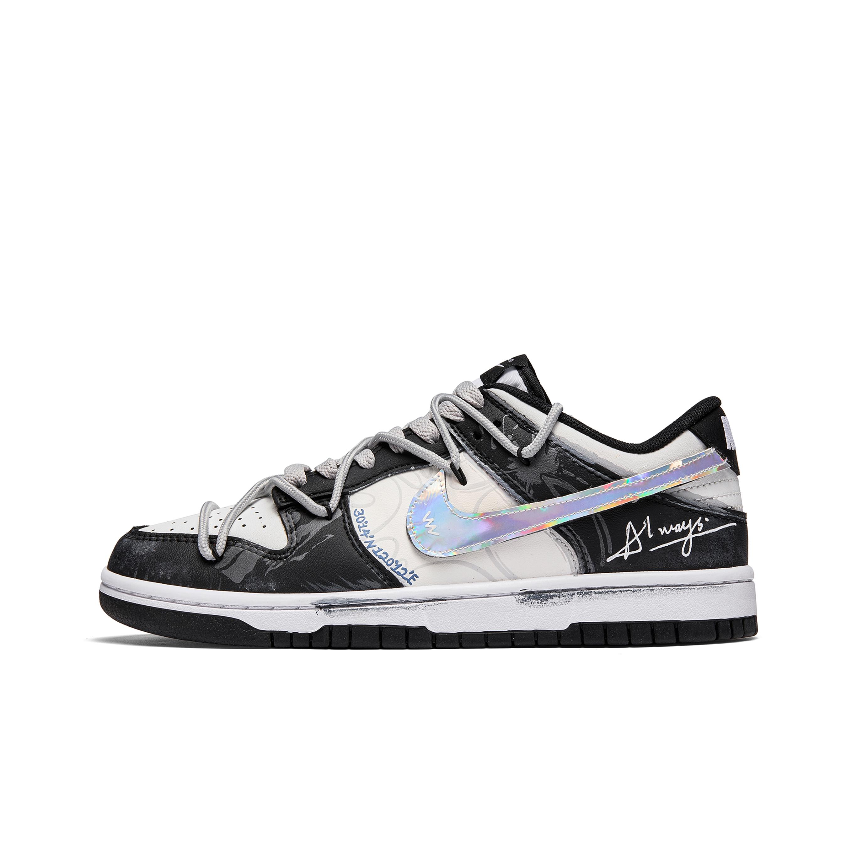 Nike Dunk Neon Light Leather Abrasion Resistant Low top Skateboard Shoes Unisex Black White DD1391-100(Team202-) 41
Nike Dunk Neon Light Leather Abrasion Resistant Low top Skateboard Shoes Unisex Black White DD1391-100(Team202-) 41