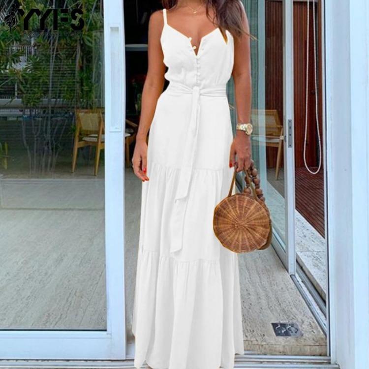 Summer Spring Women s Fashion V-Neck Sleeveless High Waist Casual Dresses Solid Color Print XL
Summer Spring Women s Fashion V-Neck Sleeveless High Waist Casual Dresses Solid Color Print XL