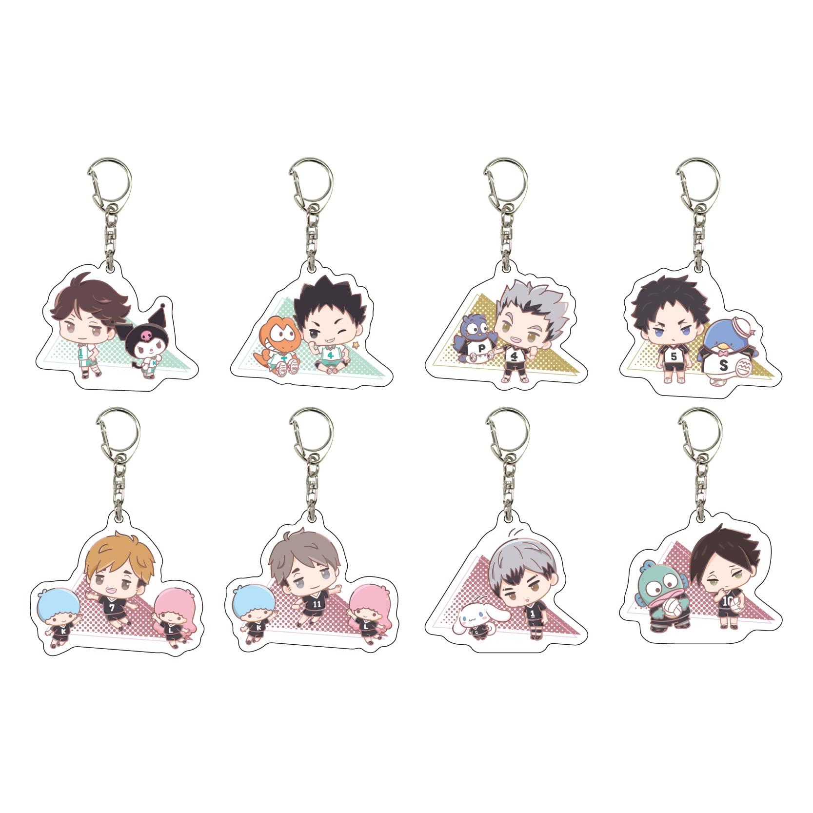 A3 Sanrio Characters 02 Мини-иллюстрация персонажа Акриловый брелок для ключей Коробка из 8 Haikyu!!Икс
A3 Sanrio Characters 02 Мини-иллюстрация персонажа Акриловый брелок для ключей Коробка из 8 Haikyu!!Икс