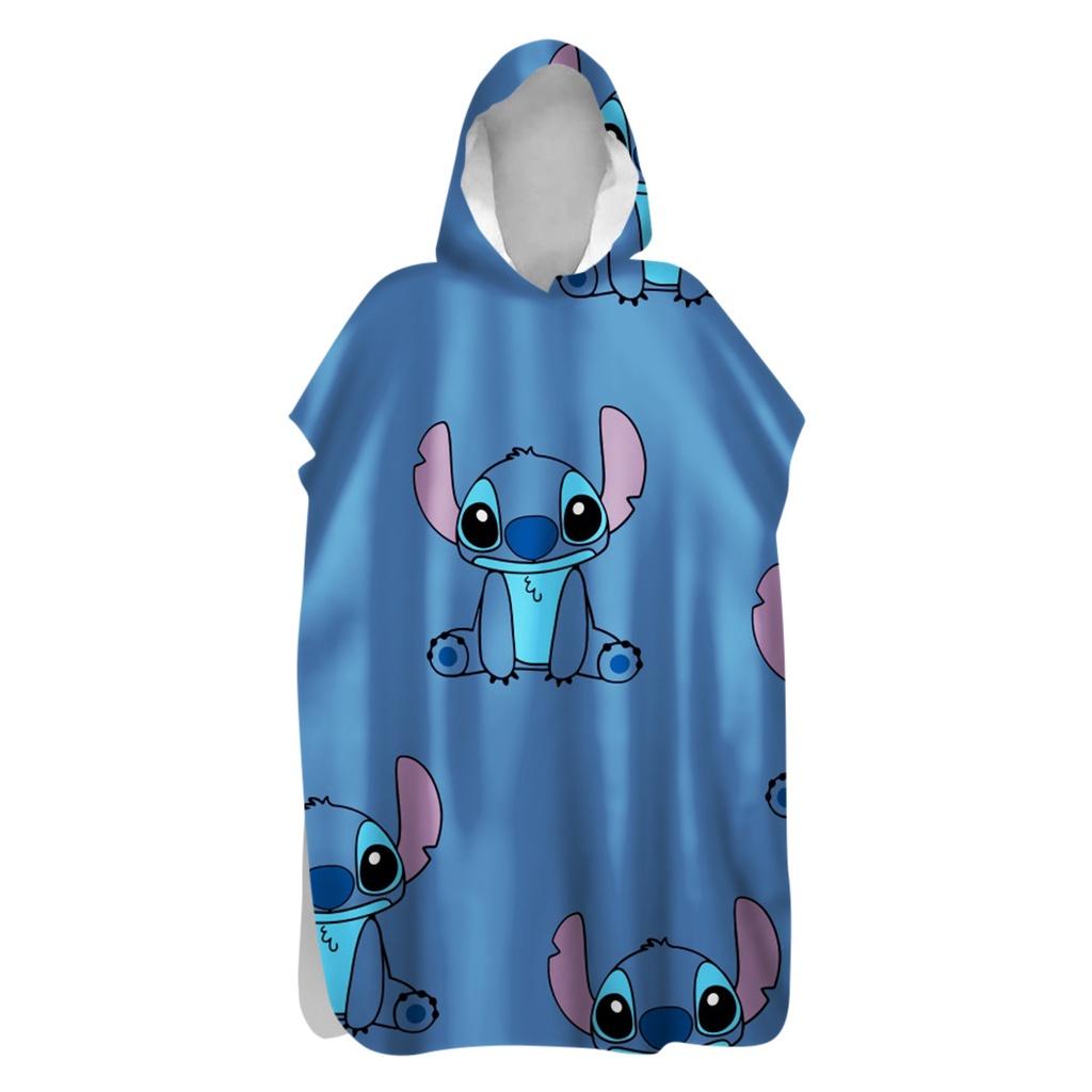 Двустороннее плюшевое пончо с принтом Стич, быстросохнущее, пляжное полотенце для дайвинга и плавания на открытом воздухе Blue Stitch
Двустороннее плюшевое пончо с принтом Стич, быстросохнущее, пляжное полотенце для дайвинга и плавания на открытом воздухе Blue Stitch