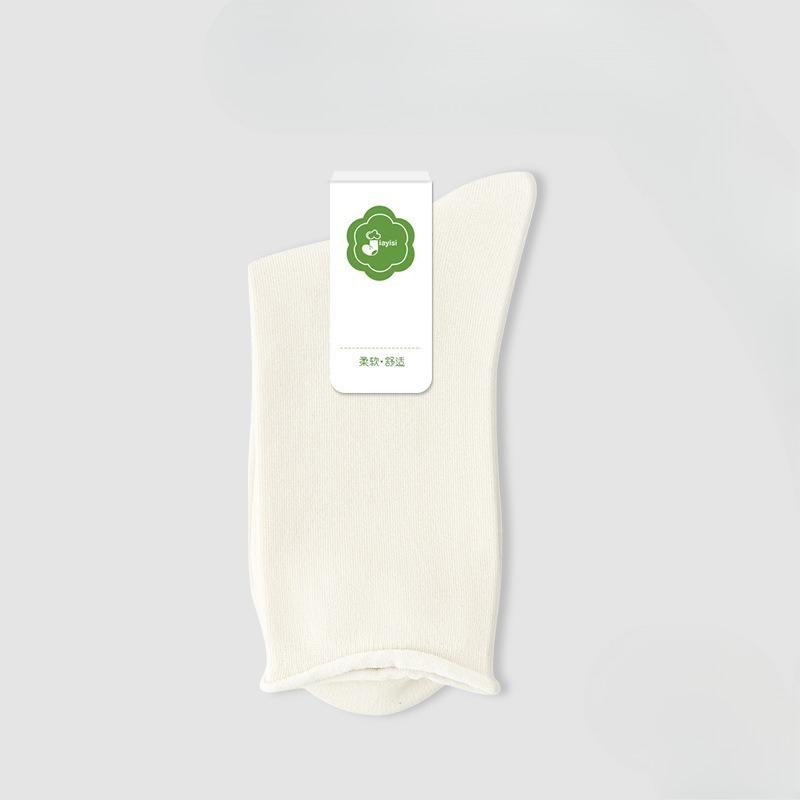 Female Autumn and Winter Pure Color Deodorant Sweat Absorbing Moon Son Boneless Tube Pile Pile Cotton Socks 1 pair
Female Autumn and Winter Pure Color Deodorant Sweat Absorbing Moon Son Boneless Tube Pile Pile Cotton Socks 1 pair