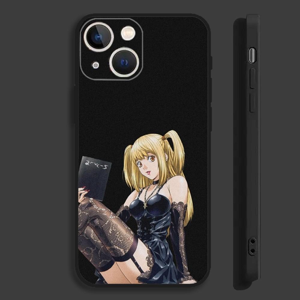Misa anime D-Death N-Note Phone Case For iPhone 16,15,14,13,12,11,Pro,Max,Plus,Mini,X,XS,XR,8,7,6,S,SE Soft Black Case iPhone11
Misa anime D-Death N-Note Phone Case For iPhone 16,15,14,13,12,11,Pro,Max,Plus,Mini,X,XS,XR,8,7,6,S,SE Soft Black Case iPhone11