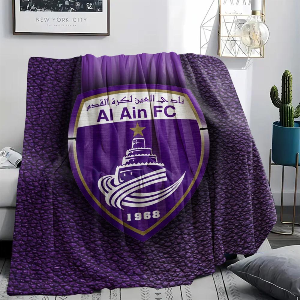 Al Ain FC pattern Flannel Blanket, High quality Comfortable for All Seasons, Home Decor, Warmth and Comfort, Perfect for Gifts. 80cm x 120cm
Al Ain FC pattern Flannel Blanket, High quality Comfortable for All Seasons, Home Decor, Warmth and Comfort, Perfect for Gifts. 80cm x 120cm
