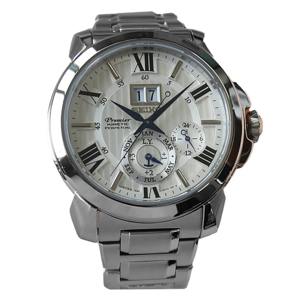 Чоловічий металевий ремінь Seiko SEIKO Watch SNP139J1 Premier Kinetic Perpetual (Cal 7D56)
Чоловічий металевий ремінь Seiko SEIKO Watch SNP139J1 Premier Kinetic Perpetual (Cal 7D56)