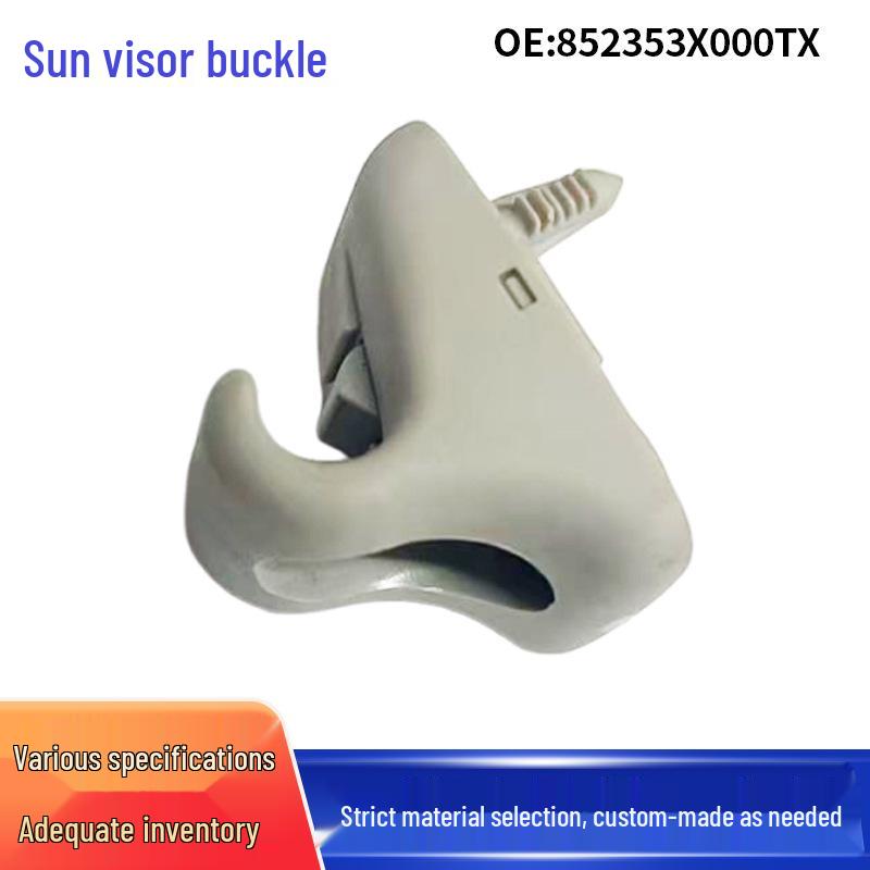 Hyundai/Kia Sun Visor Clip 852353X000TX for Mistra, Elantra, Lafesta, ix25, Quoris Nylon
Hyundai/Kia Sun Visor Clip 852353X000TX for Mistra, Elantra, Lafesta, ix25, Quoris Nylon