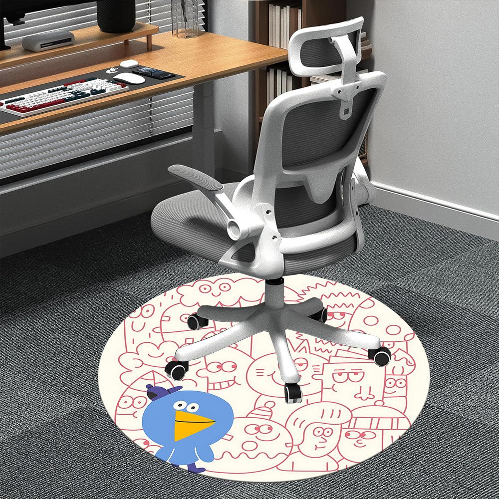 1pc Cartoon Pattern Office Round Area Rug, Indoor Mat Suitable ForOffice, Under Office Chairs Bedroom Living Room Home Decor, Room Deco 041 80cm by 80cm
1pc Cartoon Pattern Office Round Area Rug, Indoor Mat Suitable ForOffice, Under Office Chairs Bedroom Living Room Home Decor, Room Deco 041 80cm by 80cm