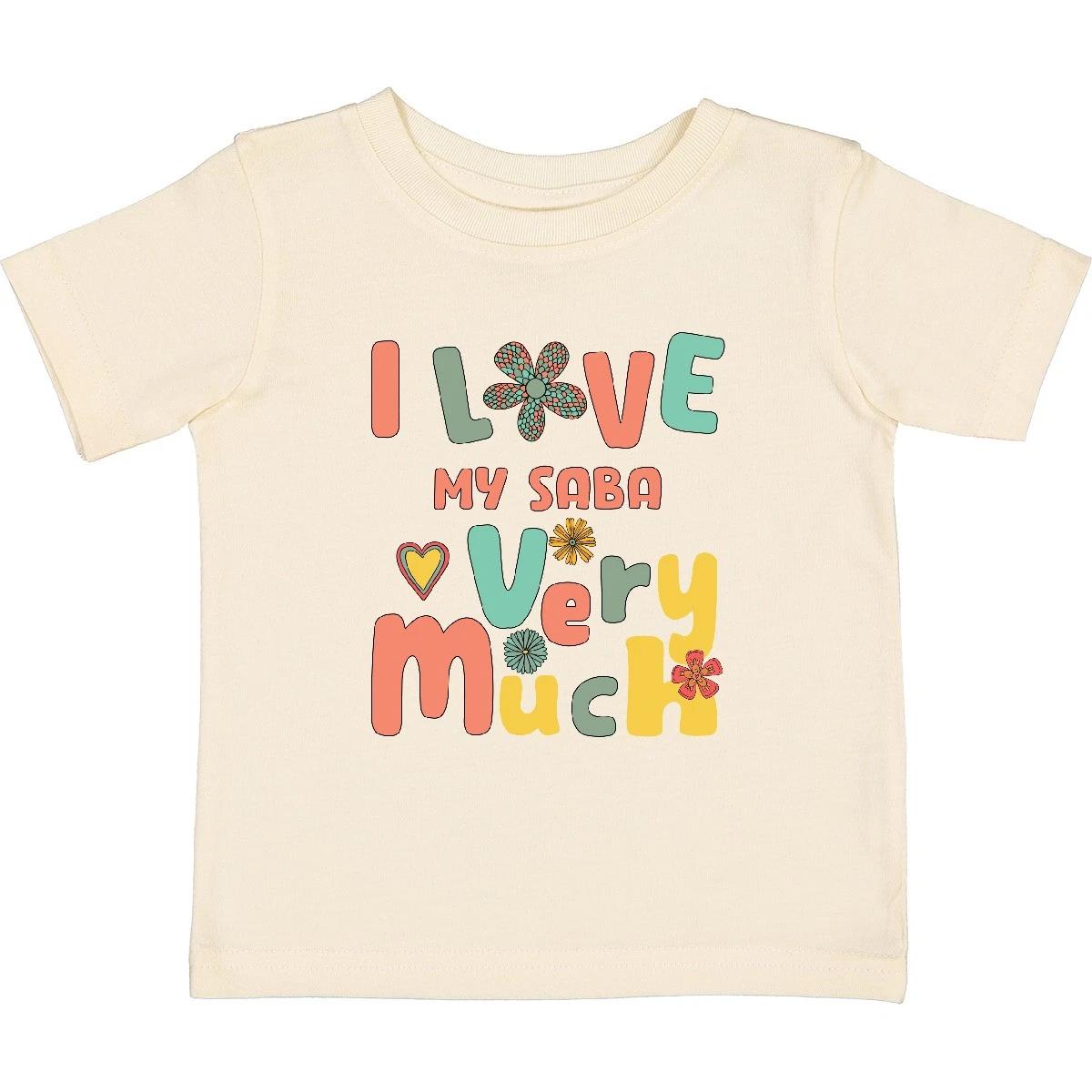 Inktastic I Love My Saba Retro Groovy Grandchildren Gift Baby kids boys T-Shirt Jewish Jew 120
Inktastic I Love My Saba Retro Groovy Grandchildren Gift Baby kids boys T-Shirt Jewish Jew 120