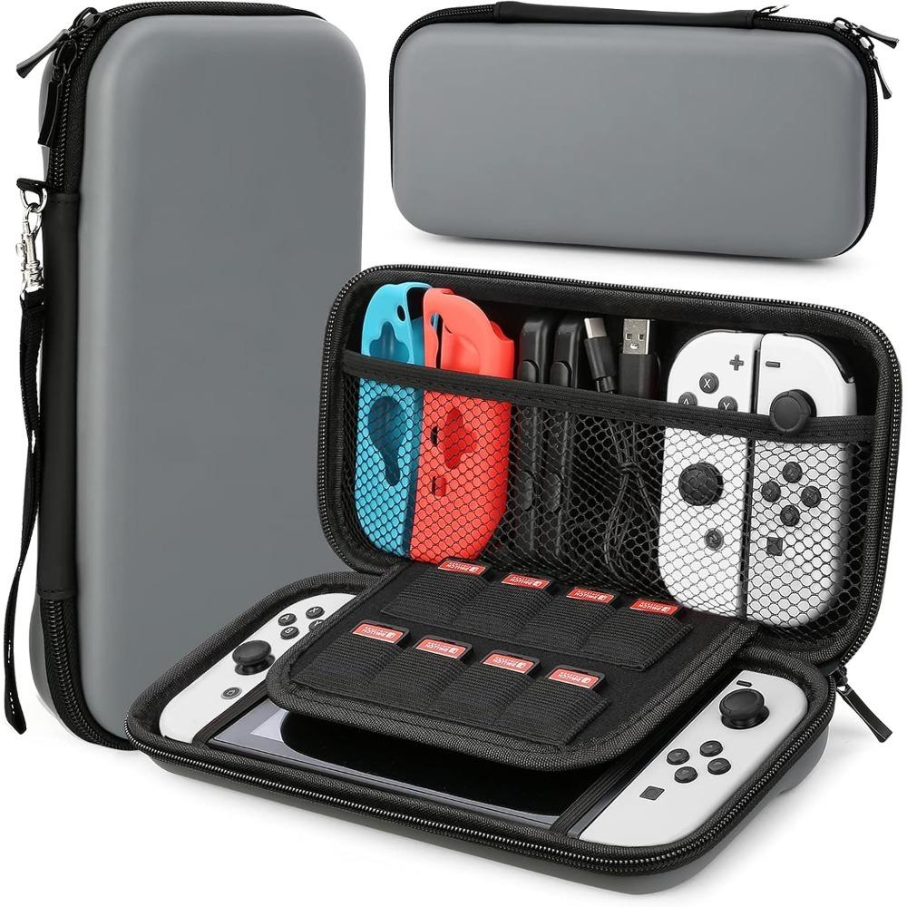 Чехол для Nintendo Switch и Switch OLED Protection Чехол для переноски консоли Nintendo Switch и аксессуаров чёрный
Чехол для Nintendo Switch и Switch OLED Protection Чехол для переноски консоли Nintendo Switch и аксессуаров чёрный