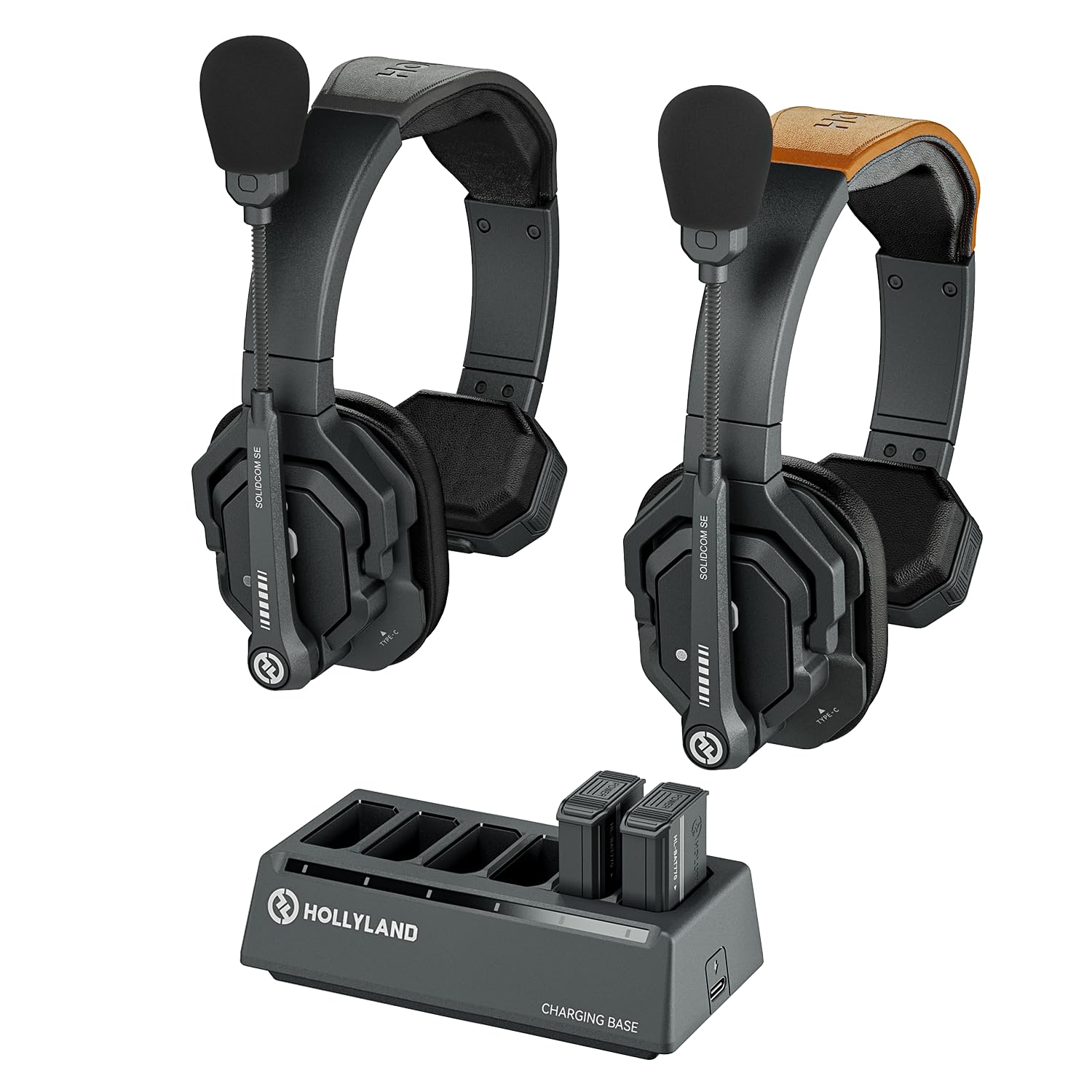 Hollyland Solidcom Wireless Full Duplex Wireless Intercom Headset ENC Noise Water and Wind Earphone 350m Transmission Suitable for Small Production чорний
Hollyland Solidcom Wireless Full Duplex Wireless Intercom Headset ENC Noise Water and Wind Earphone 350m Transmission Suitable for Small Production чорний