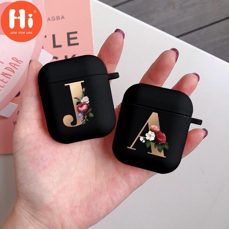 Привет Цветочный Золотой Начальный Алфавит Буква AirPods Чехол Для Airpod 2 Чехлы Bluetooth Чехол Для Наушников Черный
Привет Цветочный Золотой Начальный Алфавит Буква AirPods Чехол Для Airpod 2 Чехлы Bluetooth Чехол Для Наушников Черный