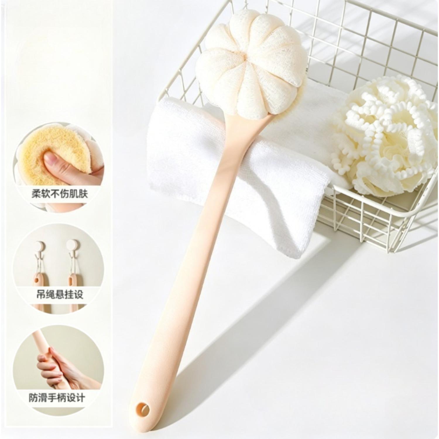 Back Scrubber for Shower, 15.7 Loofah with Handle, Back Shower Brush with Bristles and Loofah, Dry Brushing Body Brush for Cleanse Back and Hard світло-рожевий колір
Back Scrubber for Shower, 15.7 Loofah with Handle, Back Shower Brush with Bristles and Loofah, Dry Brushing Body Brush for Cleanse Back and Hard світло-рожевий колір