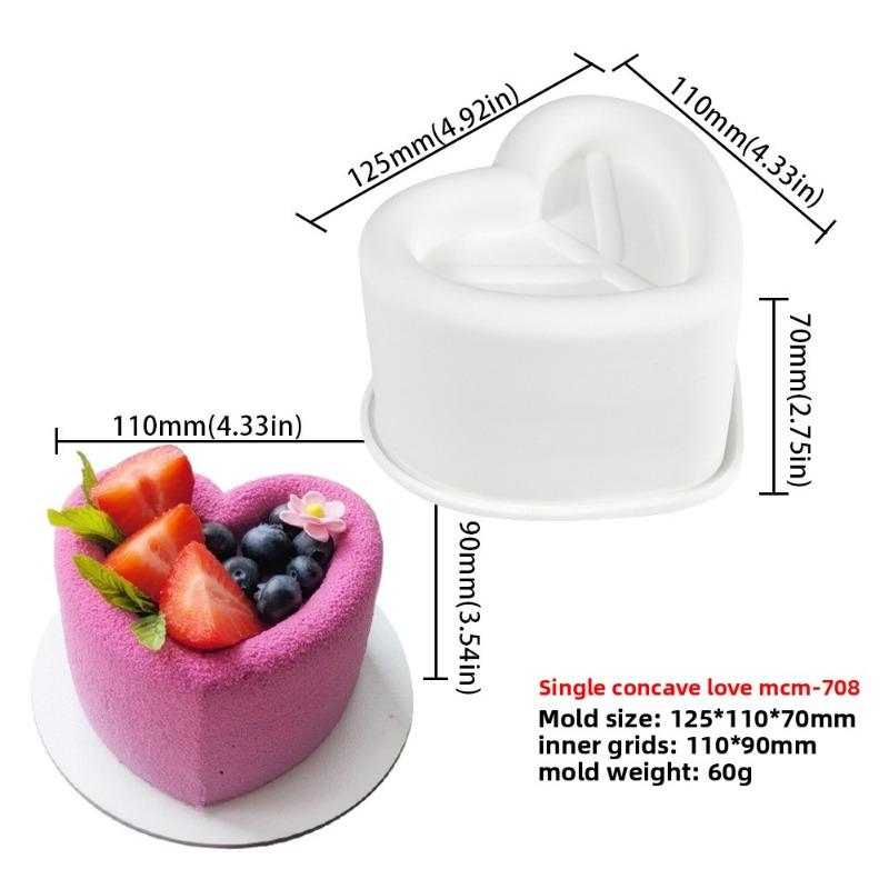 Универсальная силиконовая форма для выпечки для приготовления десертов, изготовления свечей, формы в виде сердца и звезды, антипригарная, легко извлекается, многоцелевой инструмент для DIY
Универсальная силиконовая форма для выпечки для приготовления десертов, изготовления свечей, формы в виде сердца и звезды, антипригарная, легко извлекается, многоцелевой инструмент для DIY