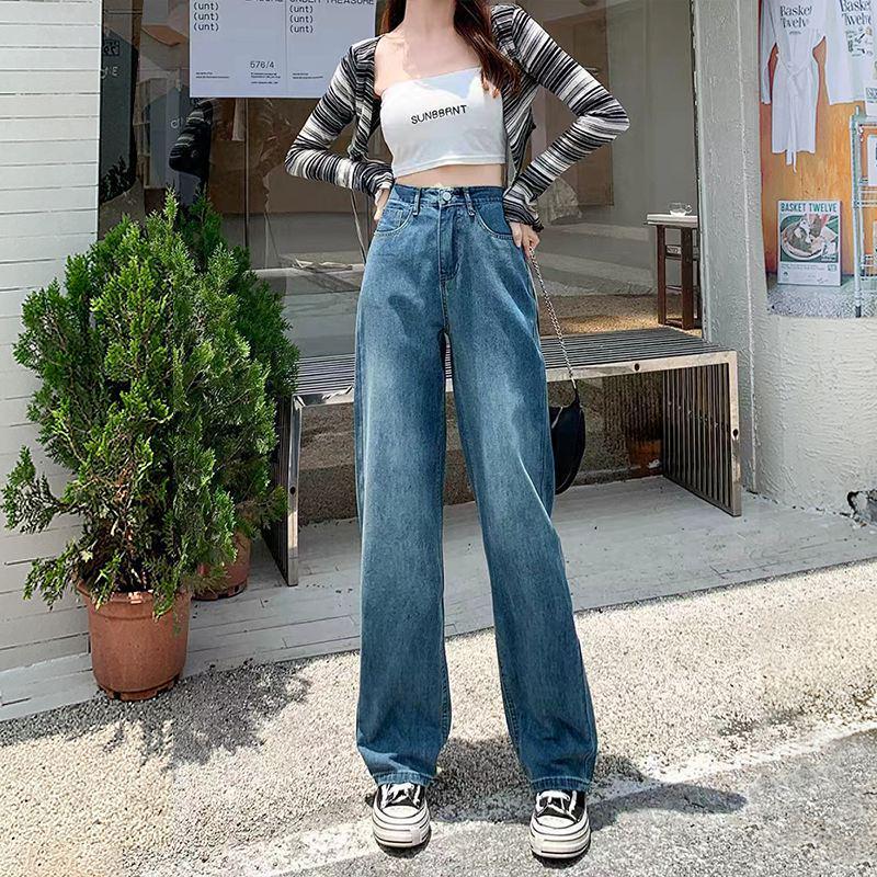 Spring 2024: Women s White High-Waisted Wide-Leg Jeans - Versatile, Loose, Floor-Length, Flattering Drape. Medium
Spring 2024: Women s White High-Waisted Wide-Leg Jeans - Versatile, Loose, Floor-Length, Flattering Drape. Medium
