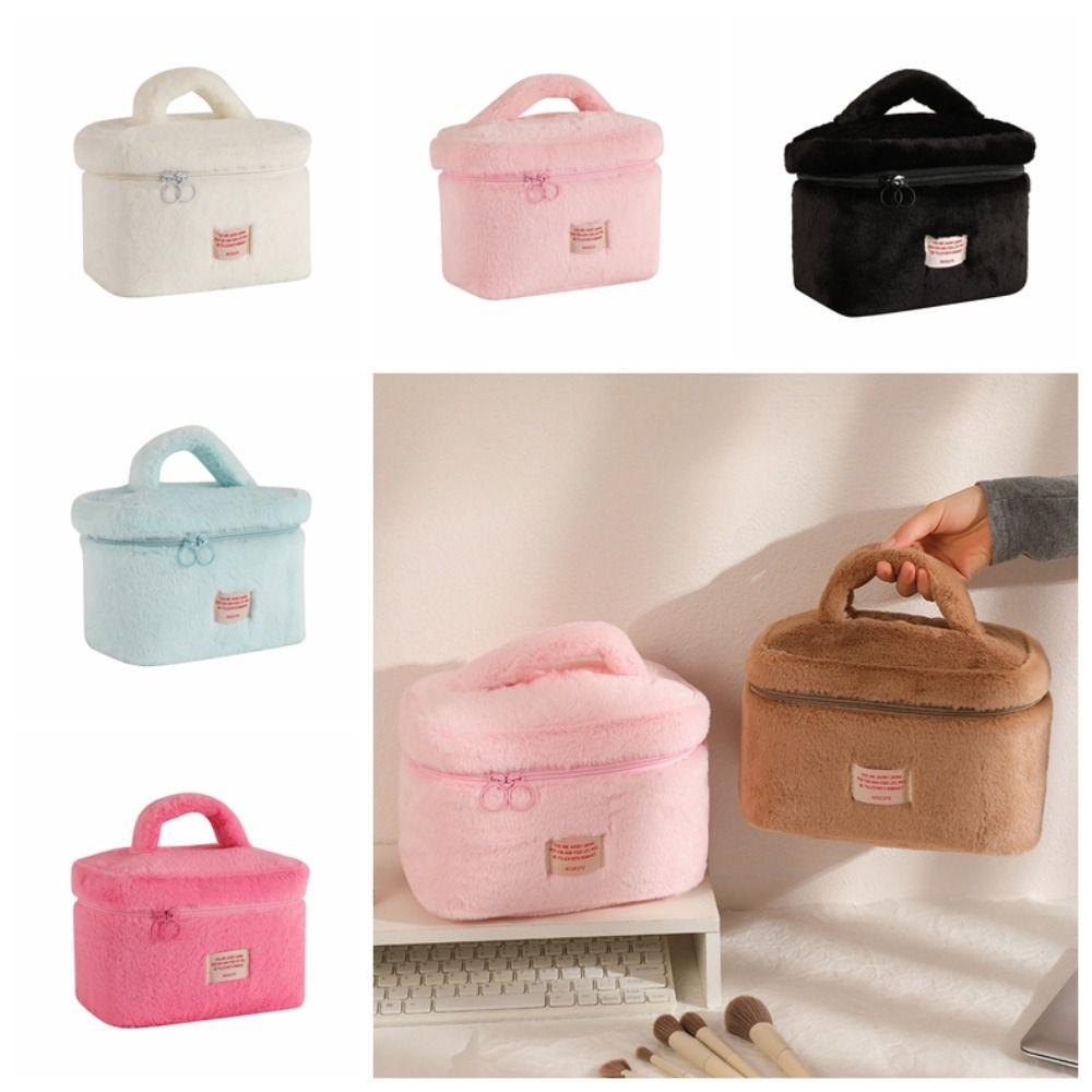 Handbag Toiletries Bag Solid Color Makeup Bags Travel Wash Bag Plush Cosmetic Bag Men синий
Handbag Toiletries Bag Solid Color Makeup Bags Travel Wash Bag Plush Cosmetic Bag Men синий