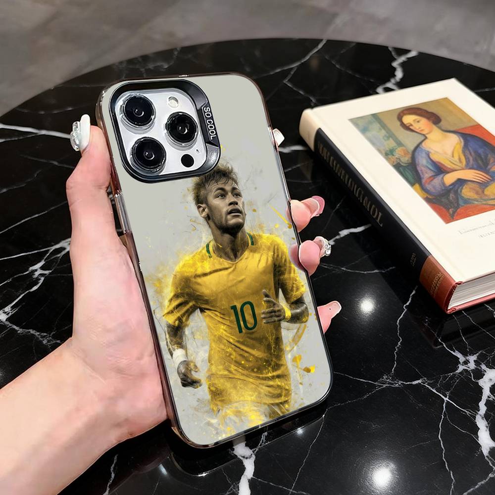 Popular Soccer Star Style Phone Case For iPhone 17,16,15,14,13,12,11 Plus,Pro Max,XS,Colored Silver Plated Inside Cover iPhone12PROMAX
Popular Soccer Star Style Phone Case For iPhone 17,16,15,14,13,12,11 Plus,Pro Max,XS,Colored Silver Plated Inside Cover iPhone12PROMAX