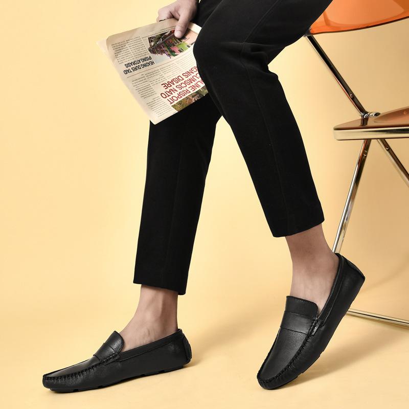 Men s soft-soled soft-sided tree-pattern leather shoes Men s one-pedal Doudou shoes Lazy shoes Men s father, grandfather, leather shoes Men s shoes 45 чорний
Men s soft-soled soft-sided tree-pattern leather shoes Men s one-pedal Doudou shoes Lazy shoes Men s father, grandfather, leather shoes Men s shoes 45 чорний