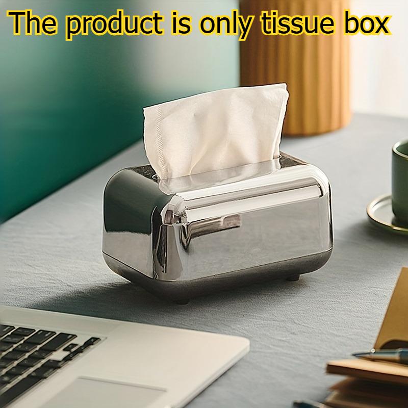 1pcs Creative Tissue Storage Box for Home Living Room Table Home Office Paper Towel Box Stylish Decorative Tissue Container срібний
1pcs Creative Tissue Storage Box for Home Living Room Table Home Office Paper Towel Box Stylish Decorative Tissue Container срібний