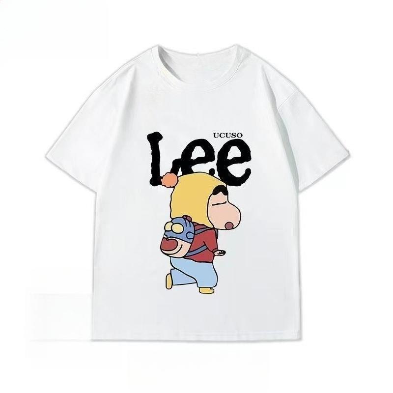 Crayon Shin-chan Joint T-shirt Men s and Women s Trendy Brand Short-sleeved Summer Pure Cotton Half-sleeved Loose Couple Top 4XL
Crayon Shin-chan Joint T-shirt Men s and Women s Trendy Brand Short-sleeved Summer Pure Cotton Half-sleeved Loose Couple Top 4XL