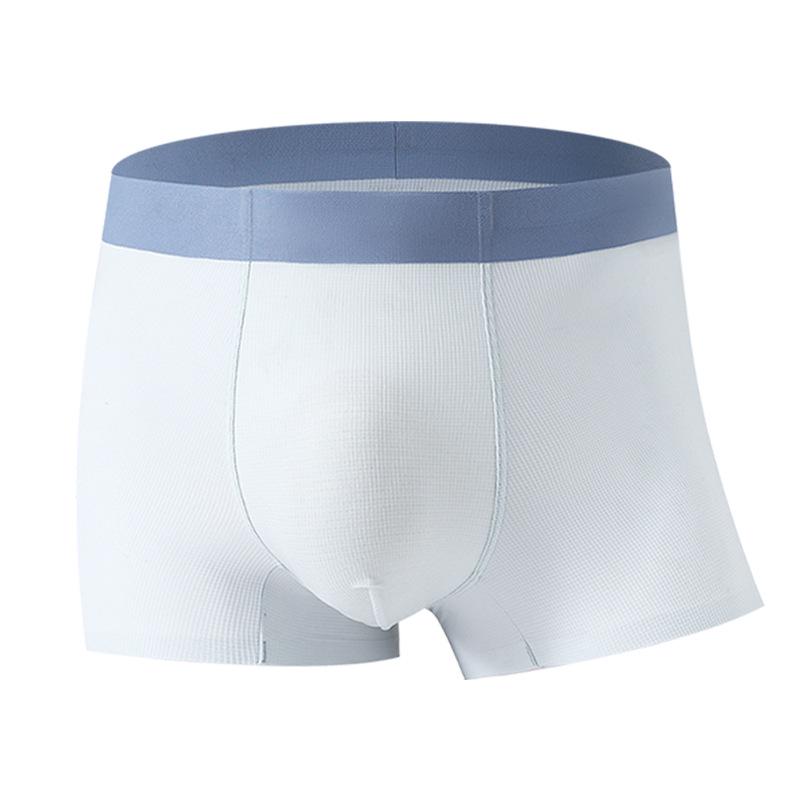New Summer Men s Breathable Antibacterial Ice Silk Boxer Shorts 2XL
New Summer Men s Breathable Antibacterial Ice Silk Boxer Shorts 2XL