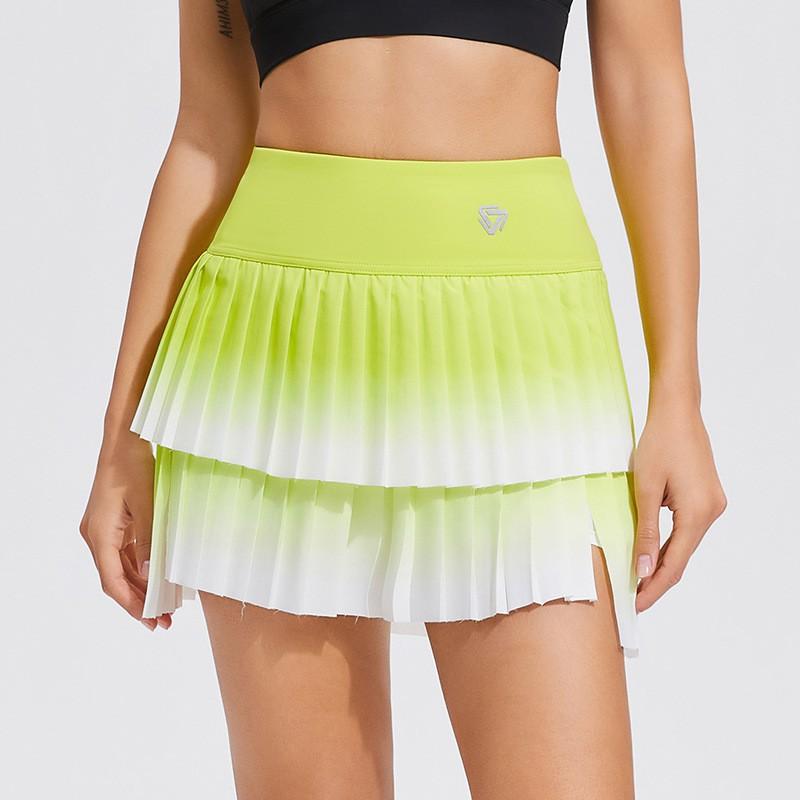 Double-layer Tennis Skirt Sports Half-body Culottes Women s High-waist Fake Two-piece Gradient Yoga Running Training Fitness XL Adult
Double-layer Tennis Skirt Sports Half-body Culottes Women s High-waist Fake Two-piece Gradient Yoga Running Training Fitness XL Adult