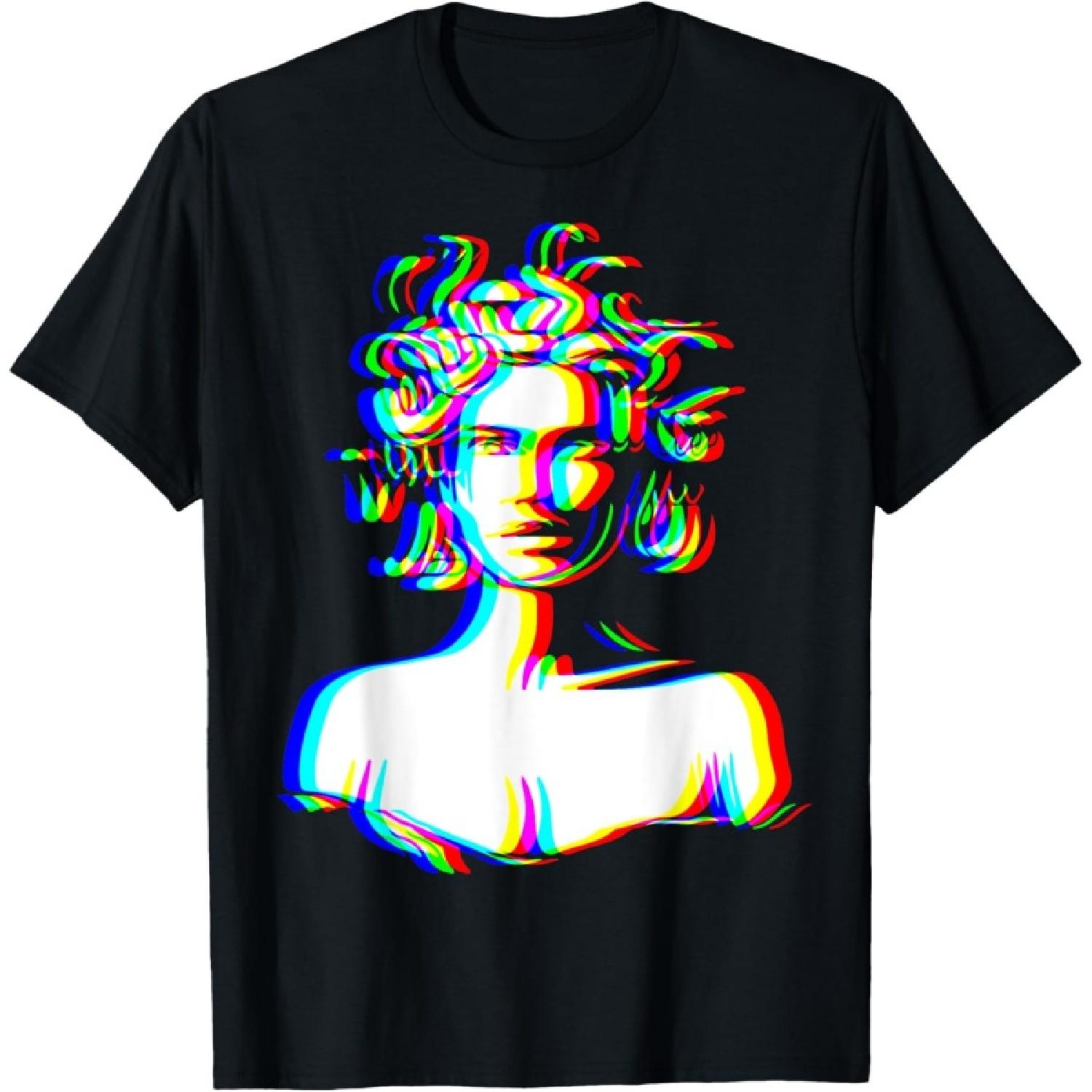 Medusa Glitch Greek Mythology EDM Music Vaporwave Aesthetic T-Shirt XXXXXL чорний
Medusa Glitch Greek Mythology EDM Music Vaporwave Aesthetic T-Shirt XXXXXL чорний