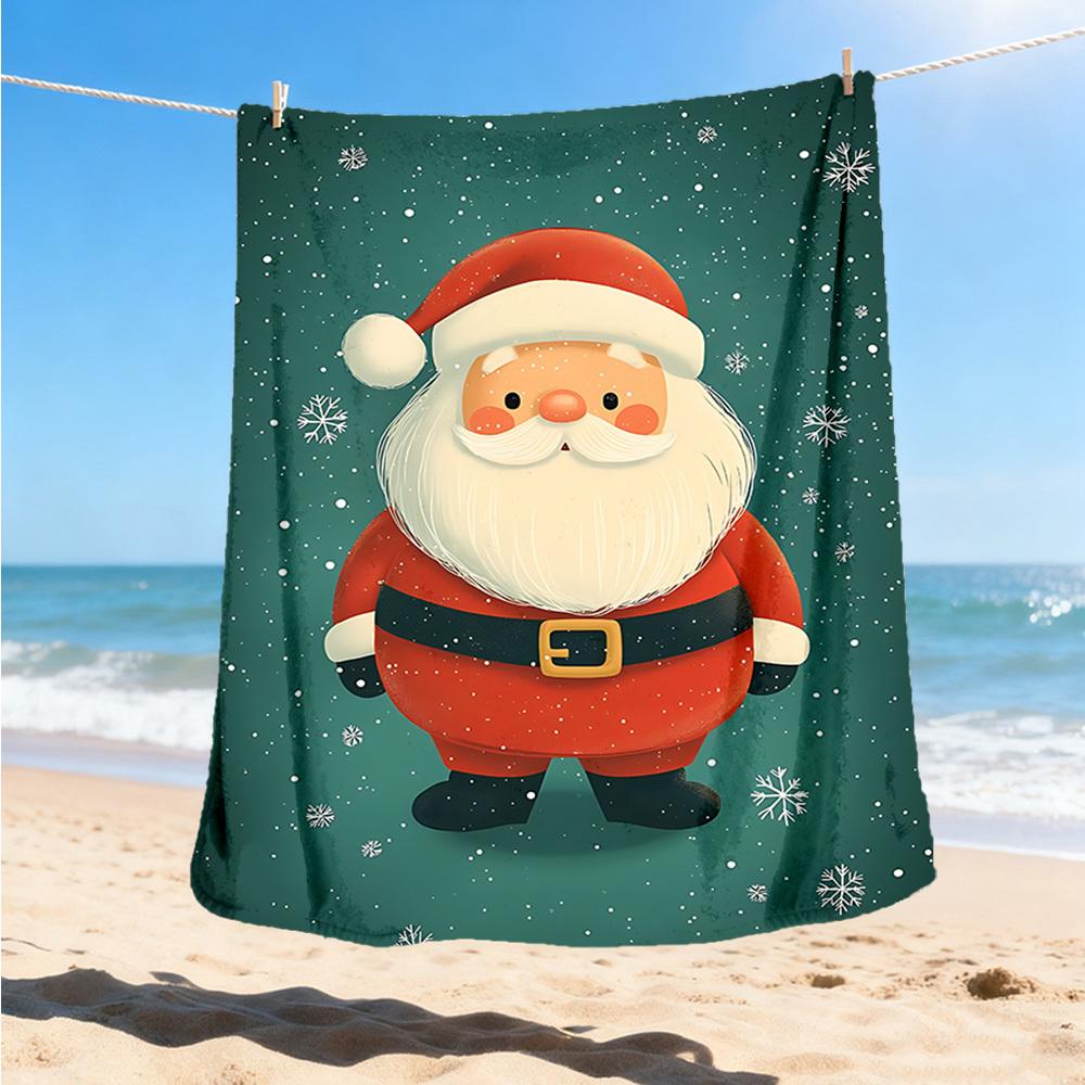 1pc Santa Claus Outdoor Flannel Blanket Soft All Season Polyester Throw , Perfect for Picnics & Travel , Picnic Accessory 80x120cm
1pc Santa Claus Outdoor Flannel Blanket Soft All Season Polyester Throw , Perfect for Picnics & Travel , Picnic Accessory 80x120cm