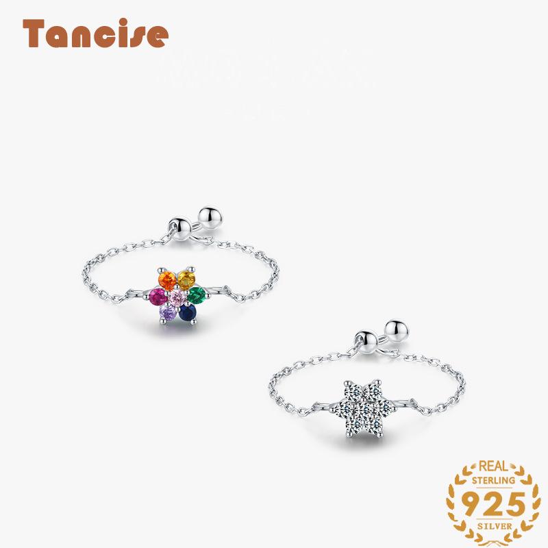 Tancise Classic стерлингового серебра 925 пробы кольцо с цирконом женские ювелирные изделия свадебное обещание вечерние подарок серебряный
Tancise Classic стерлингового серебра 925 пробы кольцо с цирконом женские ювелирные изделия свадебное обещание вечерние подарок серебряный
