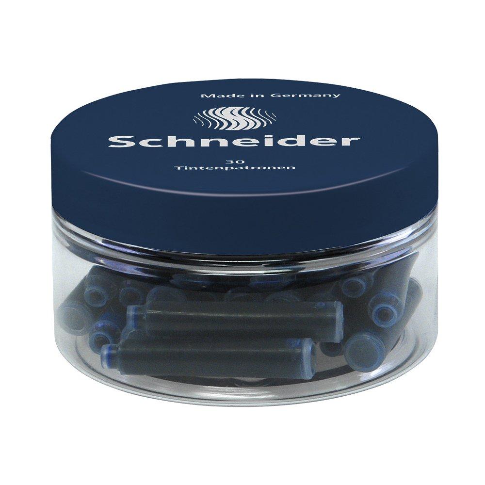 Schneider Fountain Pen Ink European Pack of Cartridge Midnight BS6723 Cartridges, Standard, 30, Ink, Blue,
Schneider Fountain Pen Ink European Pack of Cartridge Midnight BS6723 Cartridges, Standard, 30, Ink, Blue,